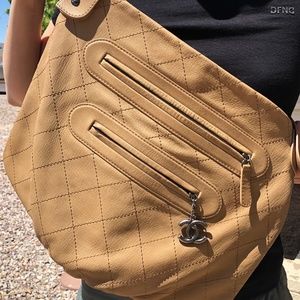 CHANEL camel Rare crossbody